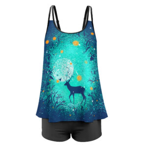 Oh Deer Blue Swimsuit