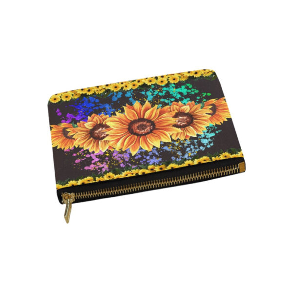 Sunflowers Small Carry-All Pouch - Image 3