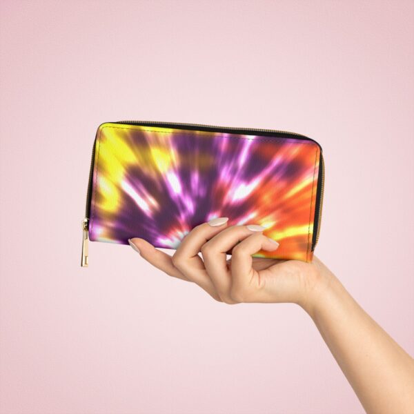Tie Dye Zipper Wallet - Image 2
