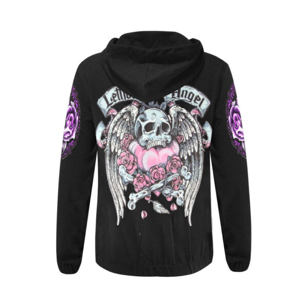 Women's All Over Print Full Zip Hoodie - Image 2