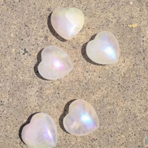 Aura Quartz Heart (1 piece)