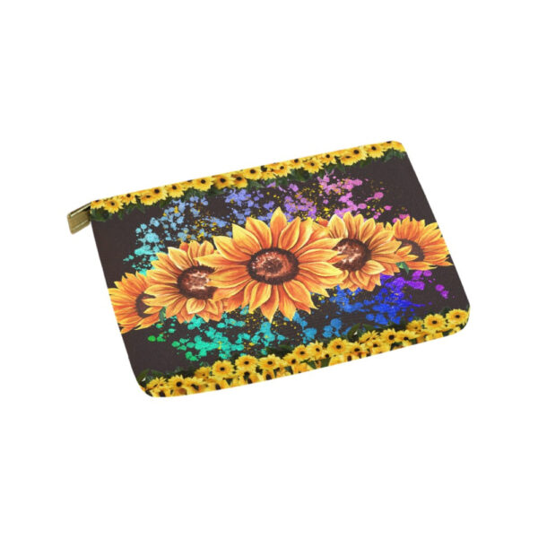 Sunflowers Small Carry-All Pouch - Image 4