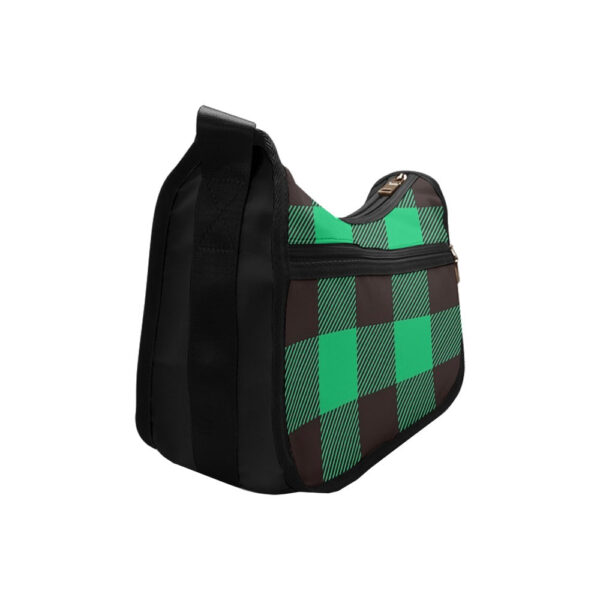 Green Plaid Shoulder Bag - Image 2