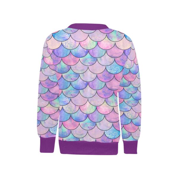 Girls' Mermaid Crew Neck Top (H49) - Image 2