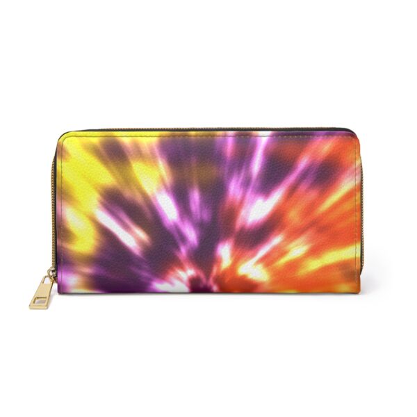 Tie Dye Zipper Wallet