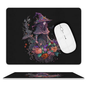 Witch Leather Mouse Pad