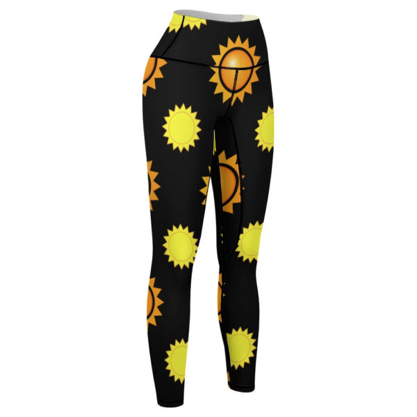 Sunny Side Up Women's Comfort Sports Yoga Pants - Image 3