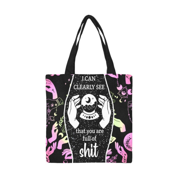 I Can Clearly See Canvas Tote Bag