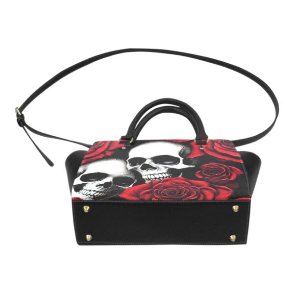 Skulls & Roses Classic Shoulder Handbag - Image 2