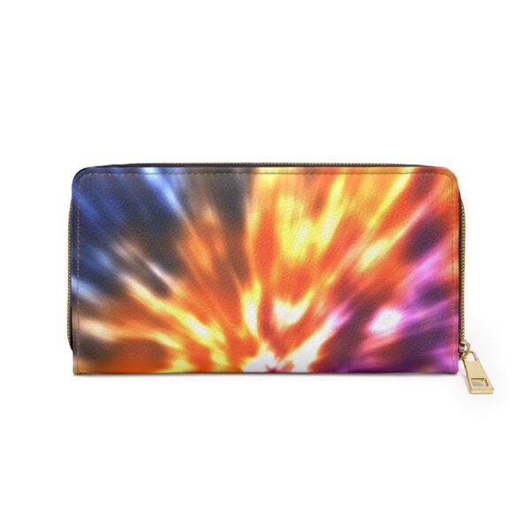 Tie Dye Zipper Wallet - Image 3