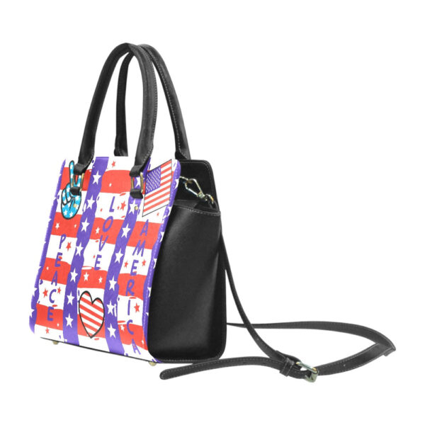 Peace Love America Classic Shoulder Handbag - Image 3