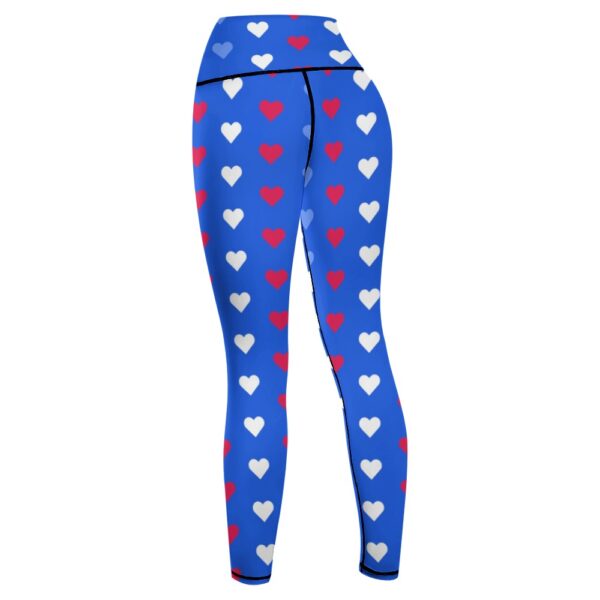 Heart Lines Women's Comfort Sports Yoga Pants - Image 2