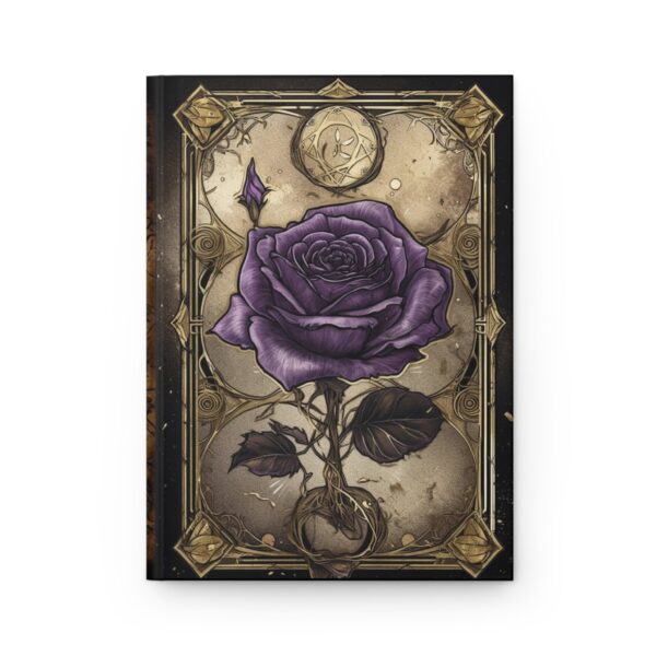 Goth Rose Hardcover Journal Matte - Image 2