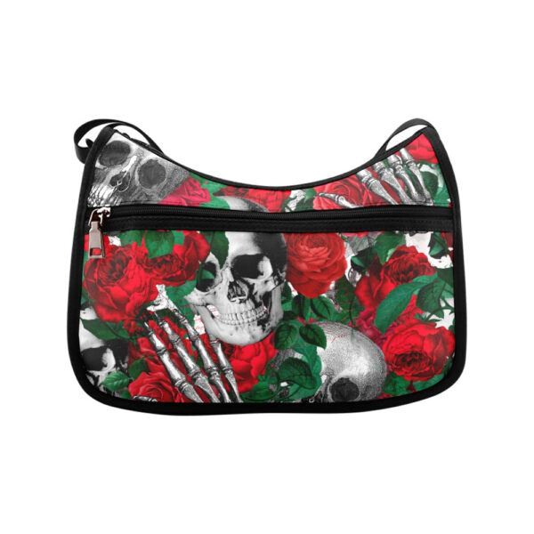 Skulls and Roses Shoulder Bag - Image 4