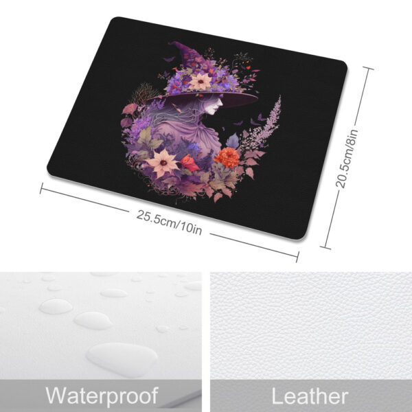Witch Leather Mouse Pad - Image 3