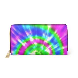 Tie Dye Zipper Wallet