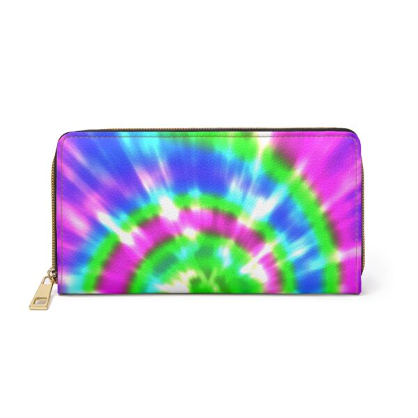 Tie Dye Zipper Wallet