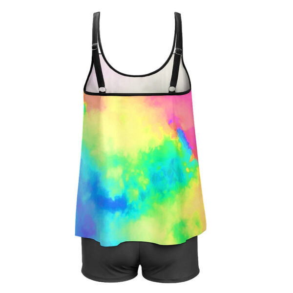 Bright Tie Dye Swimsuit - Image 3