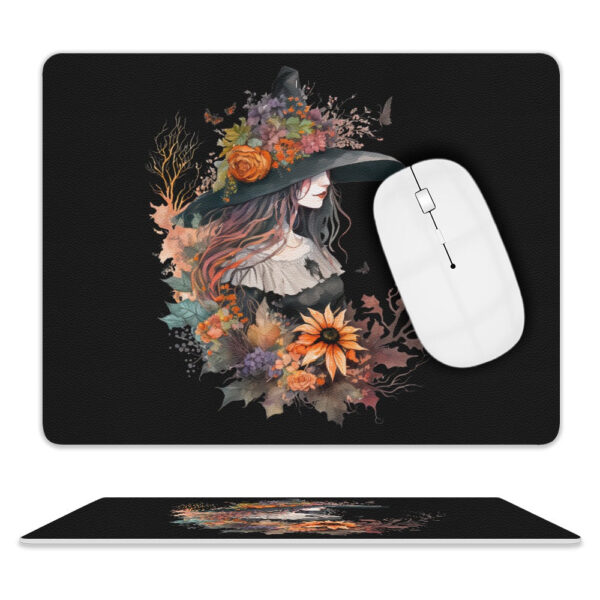 Witch Leather Mouse Pad