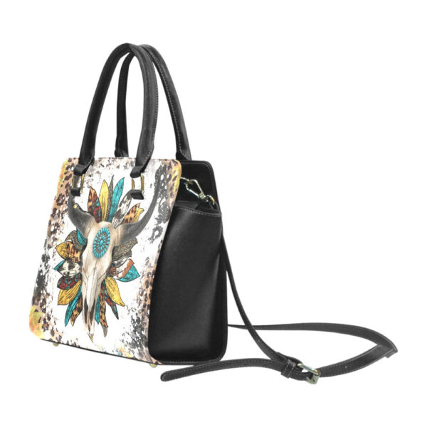 Western Skull Classic Shoulder Handbag - Image 2