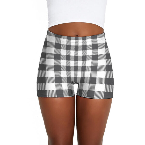 BW Plaid Ladies Shorts - Image 6
