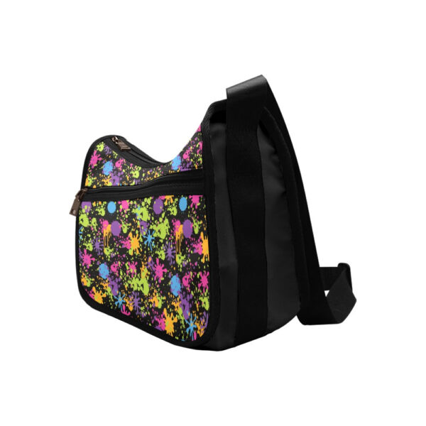 Neon Paint Splatter Shoulder Bag - Image 4