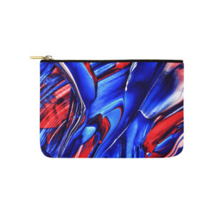 Geometrical Small Carry-All Pouch