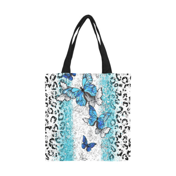 Butterflies Canvas Tote Bag - Image 3