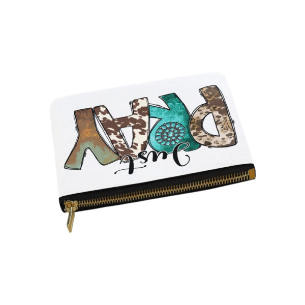 Just Pray Small Carry-All Pouch - Image 4