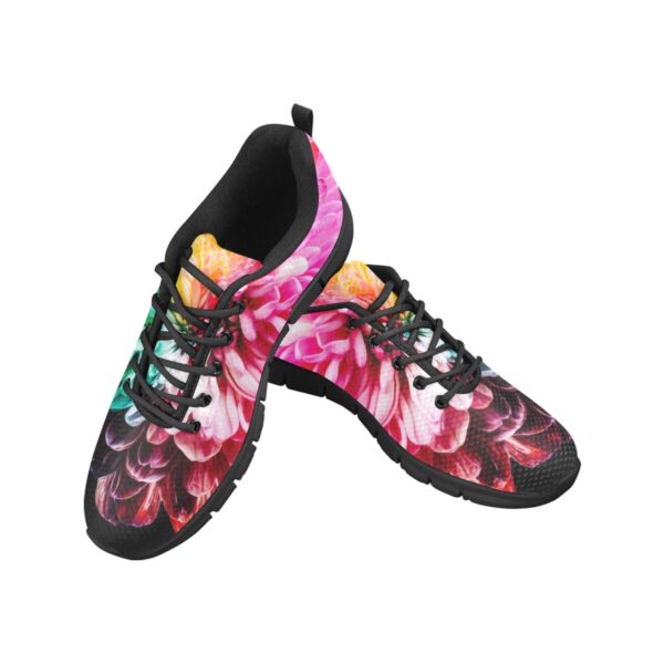 Women's Breathable Floral Sneakers - Image 3