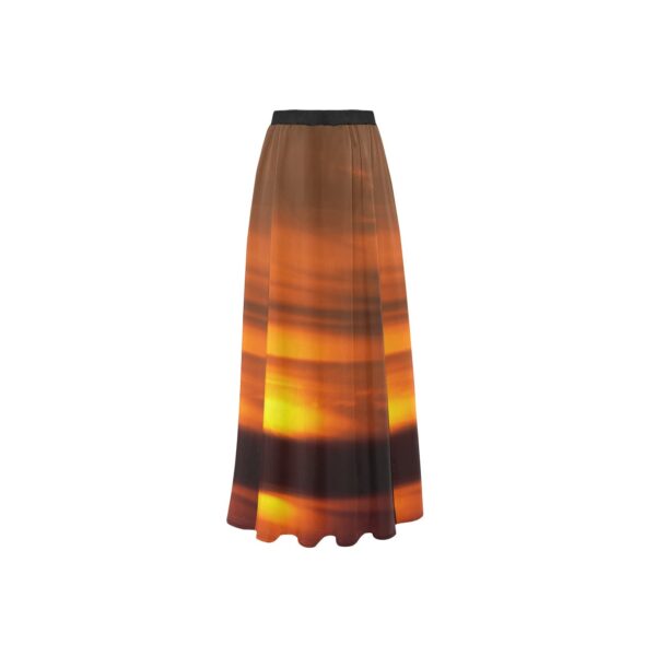 Sunset High Slit Long Beach Skirt - Image 3