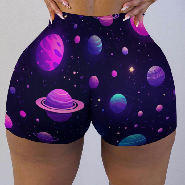 Out of This World Ladies Shorts - Image 4