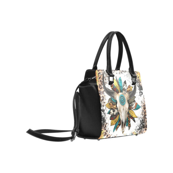 Western Skull Classic Shoulder Handbag - Image 3
