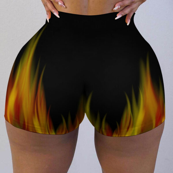 That Booty's On Fire Ladies Shorts - Image 3