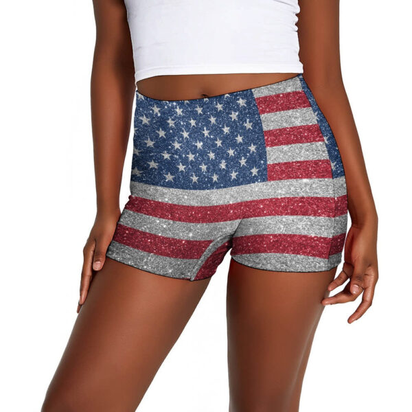 Flag Ladies Shorts - Image 3