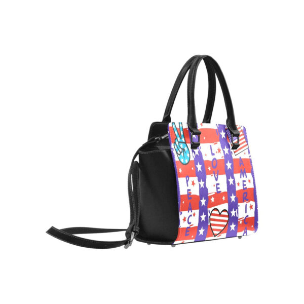 Peace Love America Classic Shoulder Handbag - Image 4
