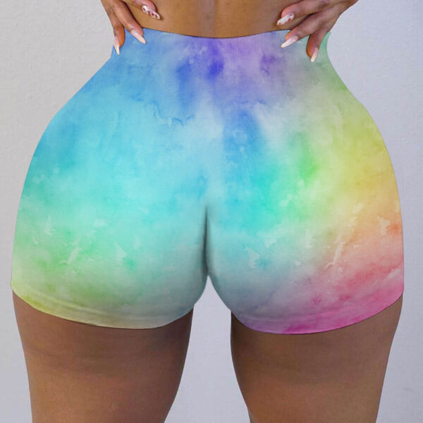 Tie Dye Ladies Shorts - Image 3