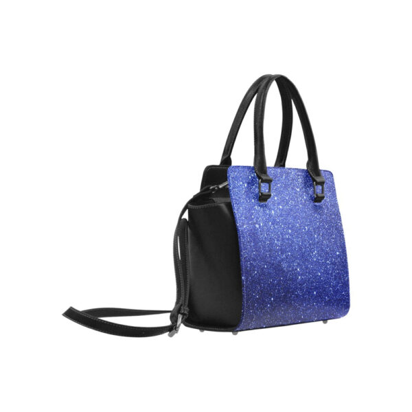 Blue Sparkles Classic Shoulder Handbag - Image 5