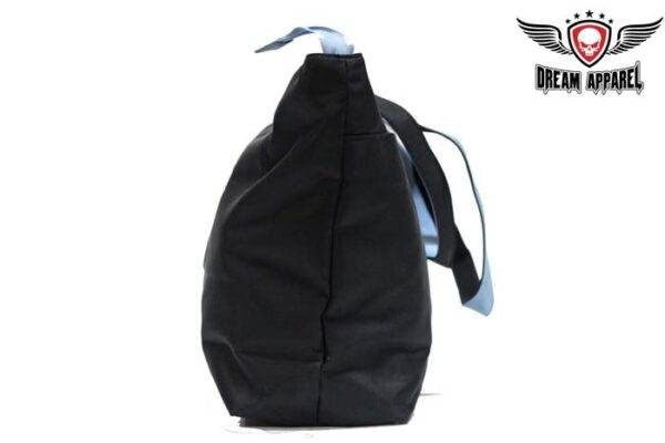 Women Black & Baby Blue Shoulder Purse - Image 5