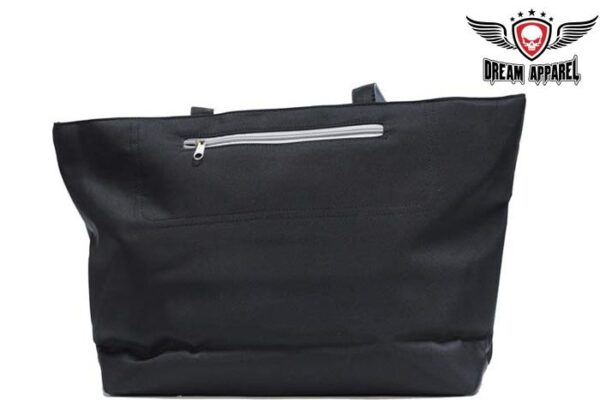 Women Black & Gray Shoulder Purse - Image 3
