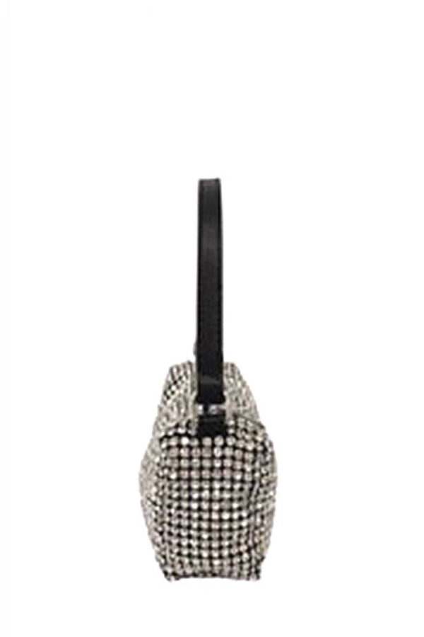 Fashion Chic Rhinestone Handle Clutch Bag - Image 6