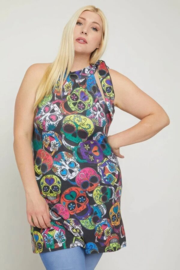 Sugar Skull Sublimation Print - Image 7