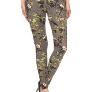 Floral Printed High Waist Leggings