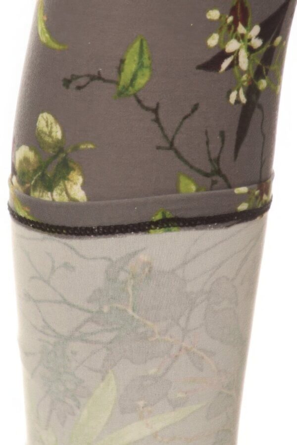 Floral Printed High Waist Leggings - Image 4