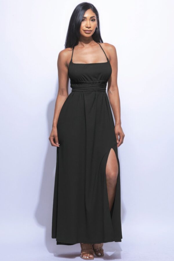 Side Slit Maxi Dress - Image 4