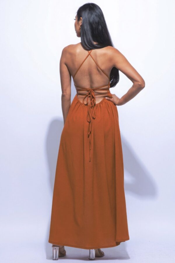 Side Slit Maxi Dress - Image 3