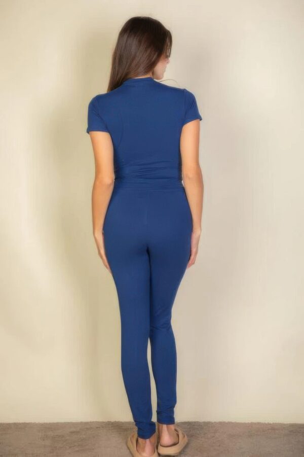 Basic Solid Leggings - Image 6