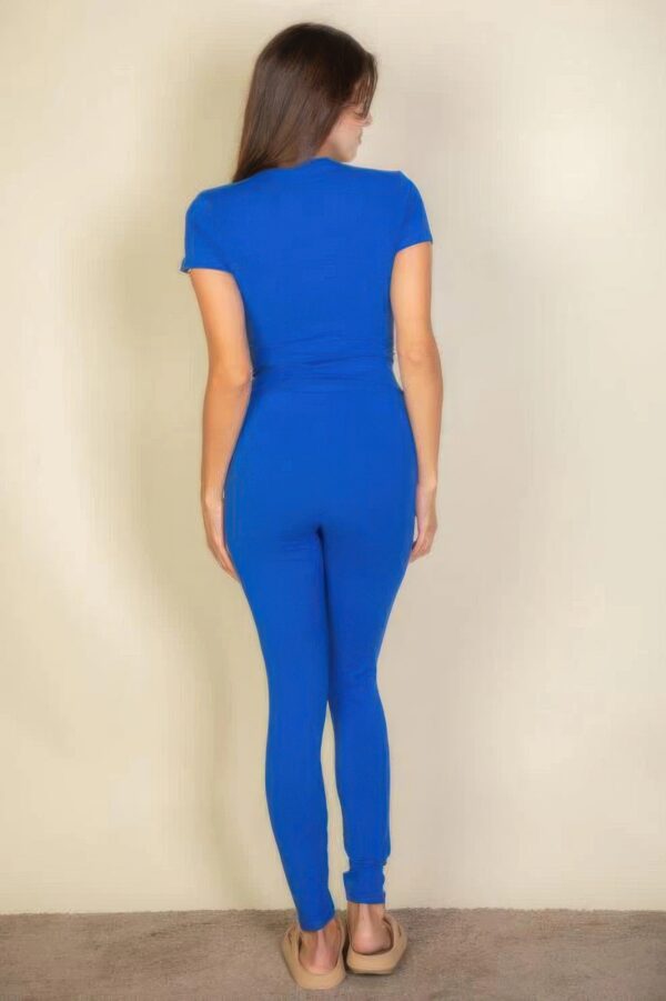 Basic Solid Leggings - Image 5