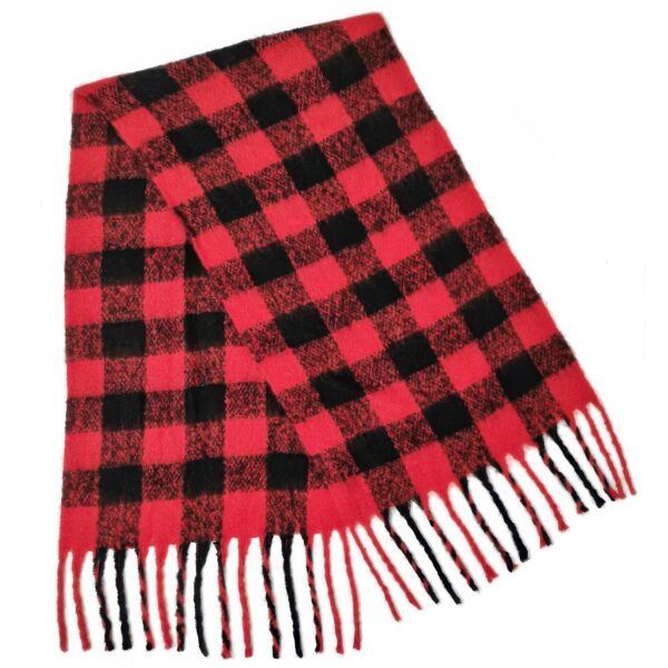 Buffalo Plaid Scarf - Image 6