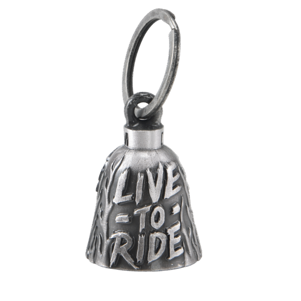 Eagle with Wings, Live to Ride Motorcycle Bell - Image 3